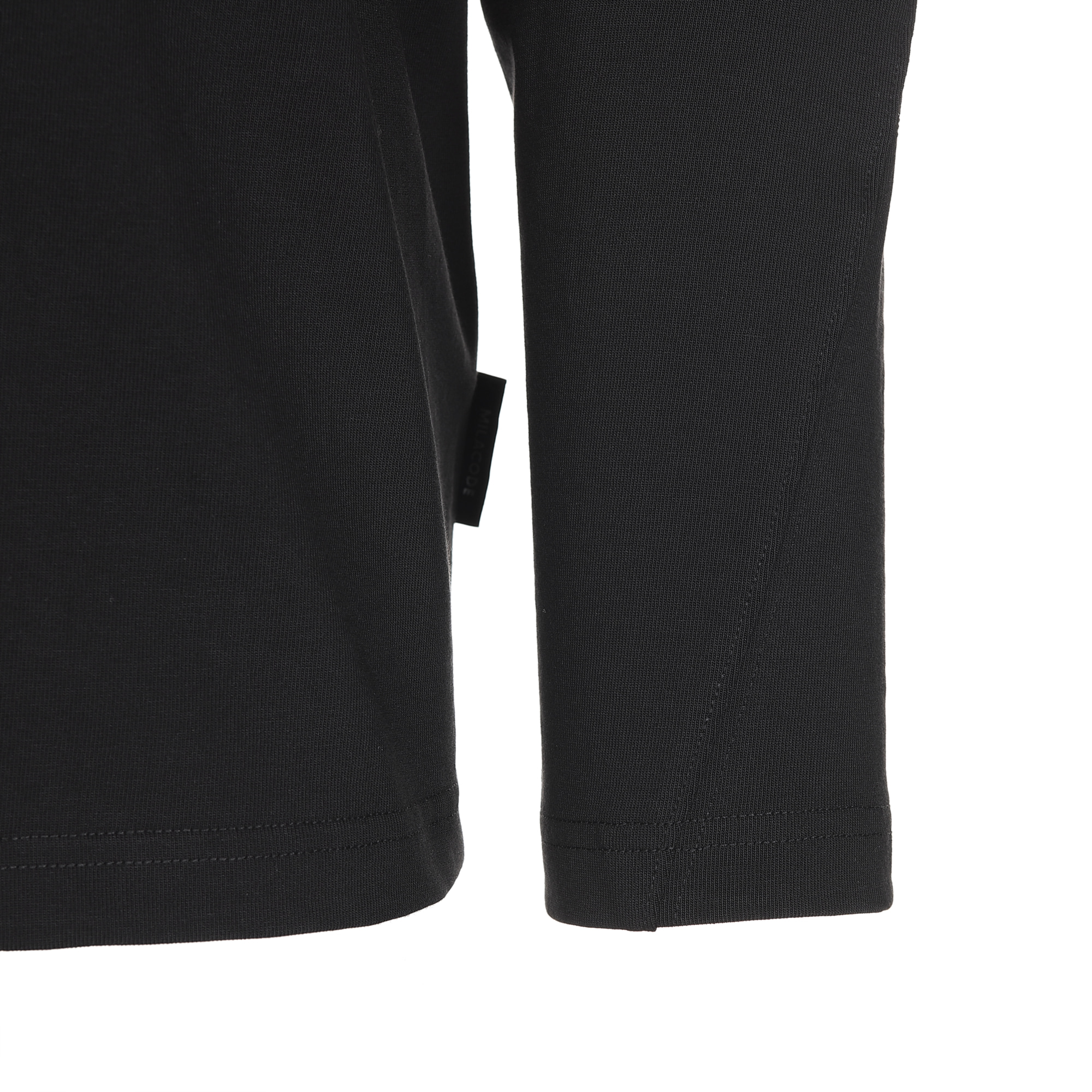 Snp 607 밀라코드(MILACODE) Fresh Cotton Round T-Shirt (BLACK) - 사이즈 & 후기 | 무신사